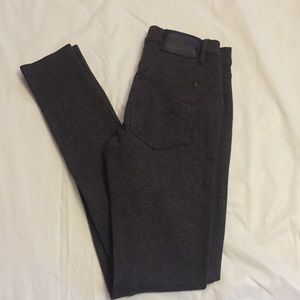 French Connection charcoal gray skinny pants sz 4